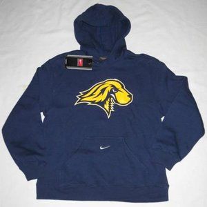 NCAA NIKE Pace University DOG HEAD Navy Hoodie Hooded Sweatshirt Youth Sizes